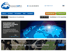 Tablet Screenshot of es-bv.com